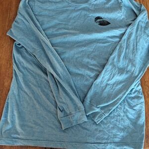 Blue Long Sleeve Men's Tee